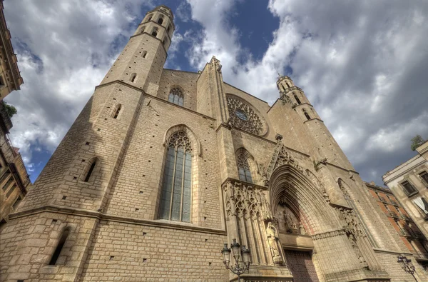 Barcelona 성당 , spain — 스톡 사진