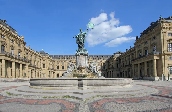 Rezidence Würzburg, Německo — Stock fotografie