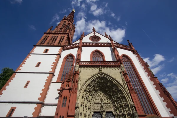 Marienkapelle Church Würzburg, Duitsland — Stockfoto