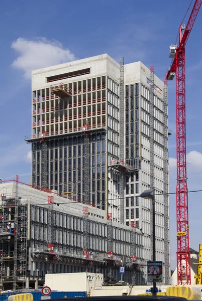 Bouw in Frankfurt, Duitsland — Stockfoto