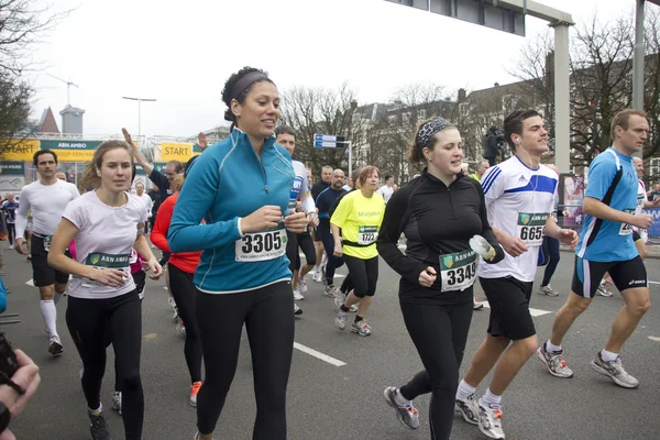 Halve marathon van de CPC in Den Haag — Stockfoto