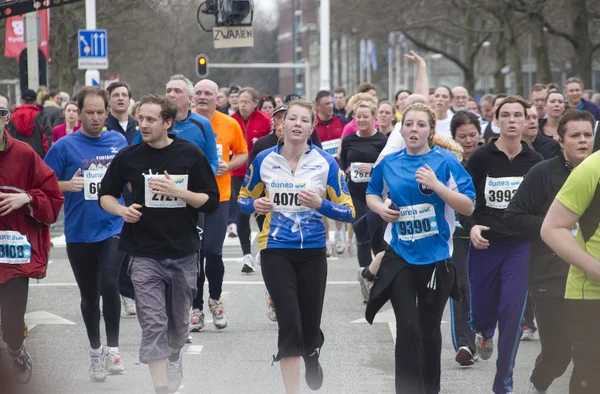 Halve marathon van de CPC in Den Haag — Stockfoto