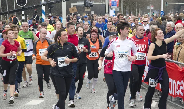 Halve marathon van de CPC in Den Haag — Stockfoto