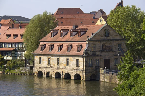 Edificio histórico Bamberg Little Venice, Alemania —  Fotos de Stock