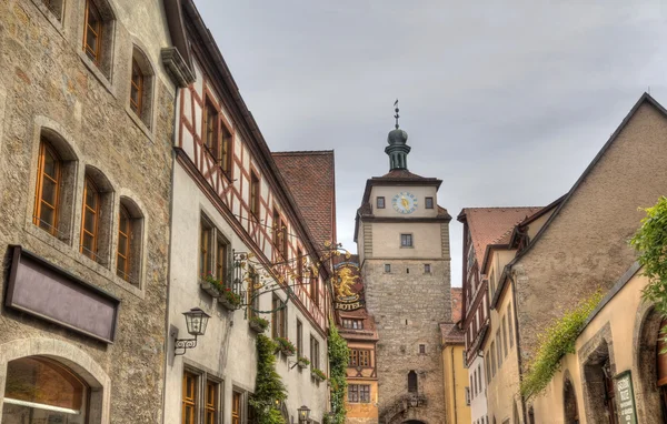 Rothenburg ob der Tauber, Německo — Stock fotografie