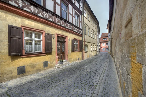 Bamberg, Almanya tarihi evleri — Stok fotoğraf