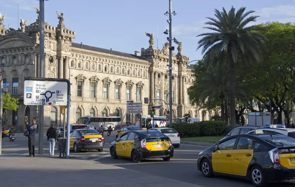 Taxis en Barcelona, España —  Fotos de Stock