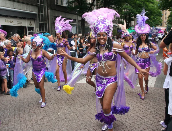 Carnaval optocht in Rotterdam, Nederland — Stockfoto
