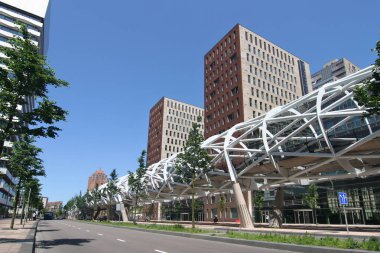 Lahey, Hollanda 'da metro yükseltildi.