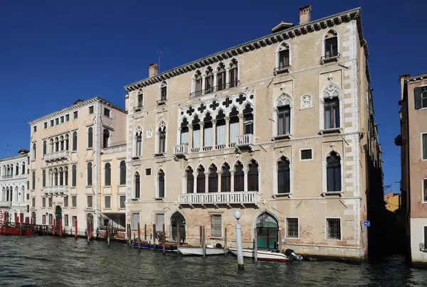 Edificios Históricos Gran Canal Venecia Italia — Foto de Stock