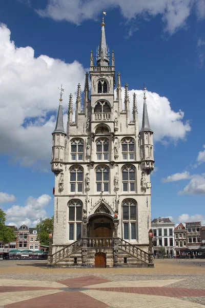 Ancient Townhall Gouda Holland — Stock Photo, Image