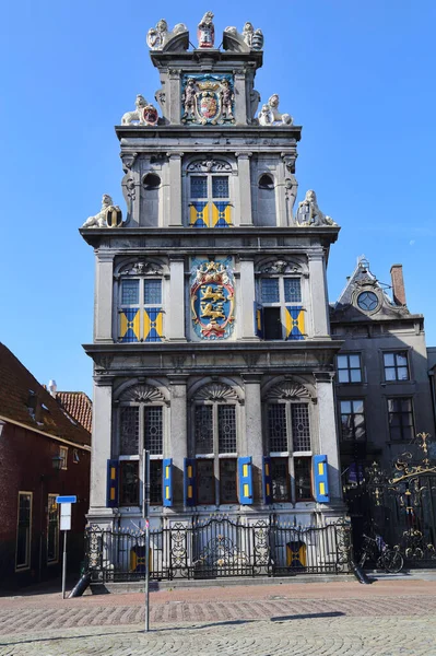 Bâtiment Historique Sur Place Marché Hoorn Hollande — Photo