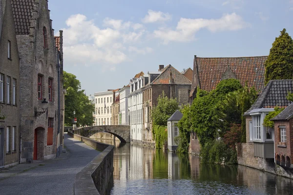 Canal i Brygge, Belgien — Stockfoto