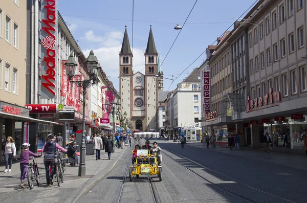 Wurzburger Dom, Almanya — Stok fotoğraf