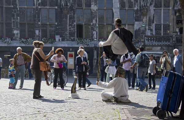 Fakir Act in Aachen — Stok Foto