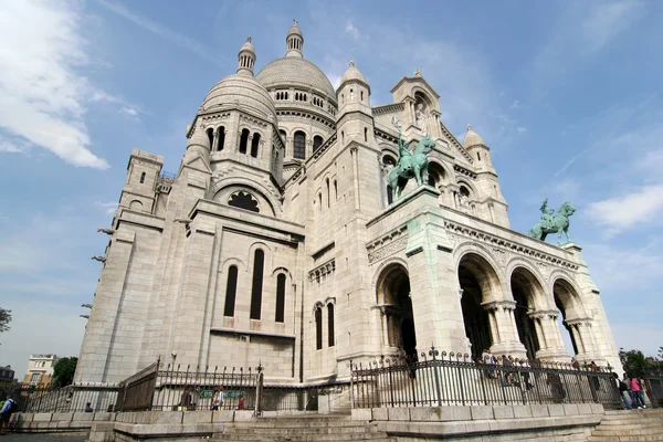 Sacre Coeur в Париже — стоковое фото