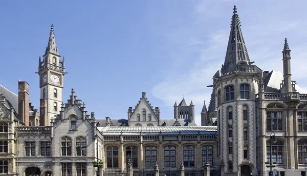 Gables in Ghent, Belgium — Stock Photo, Image