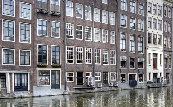 Mansiones de Amsterdam — Foto de Stock