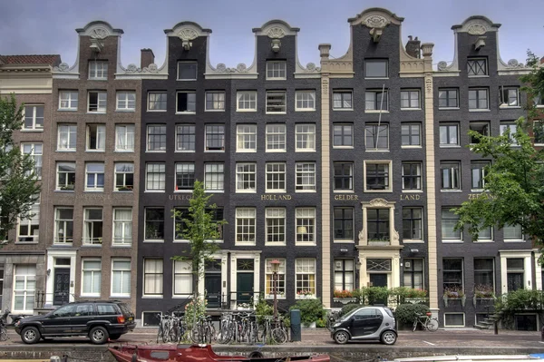 Rezydencje Amsterdam — Zdjęcie stockowe