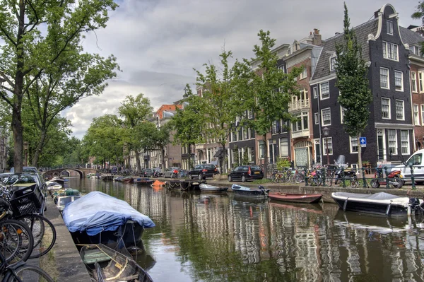 Amsterdam kanal — Stok fotoğraf