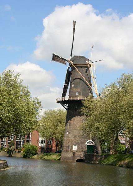 Moulin à vent néerlandais — Photo