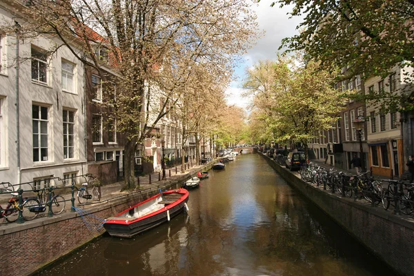 Amsterdam kanal — Stok fotoğraf