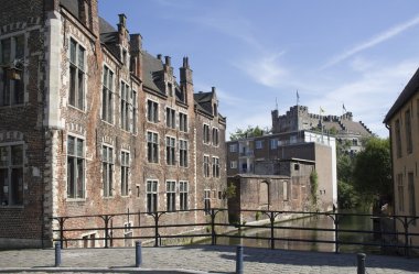 Gent, Belçika canal