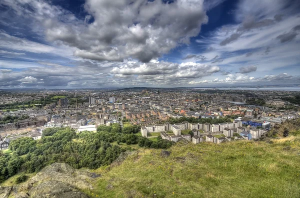 View over Edinburgh — Stock Photo, Image