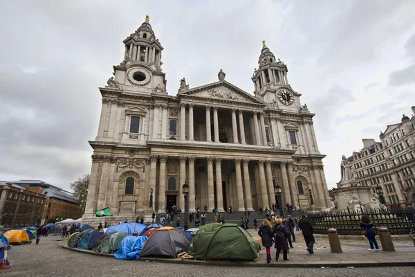 Occupy London — Stock Photo, Image