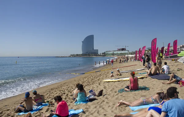 Beach of Barcelona — Stock Photo, Image