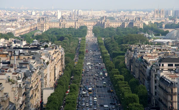 Шам Elysee авеню в Парижі — стокове фото