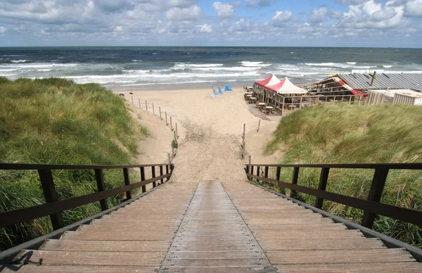 Treppe zum Strand — Stockfoto