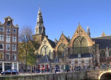 amsterdam'ın eski kilisede