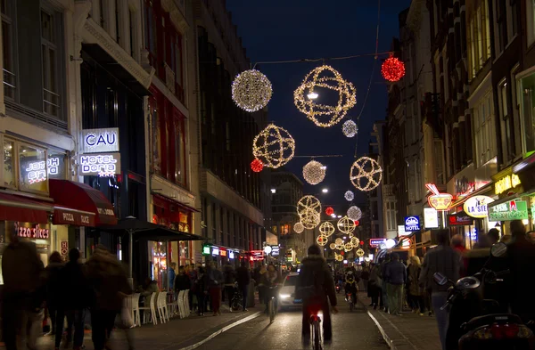 Boże Narodzenie w Amsterdamie — Zdjęcie stockowe