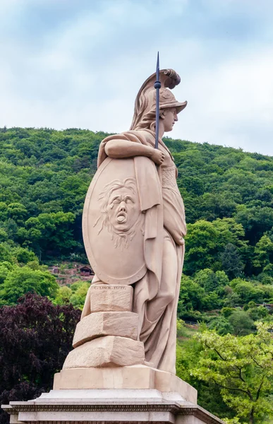 Statue auf der alten Brücke — Stockfoto