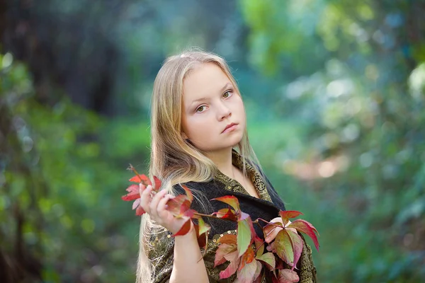 Portrait of beautiful lady — Stock Photo, Image