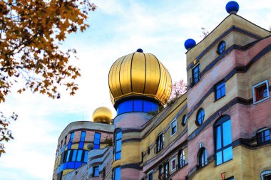 Hundertwasser Evi Darmstadt görünümünü