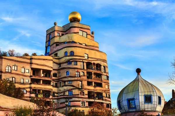 Hundertwasser Evi Darmstadt görünümünü