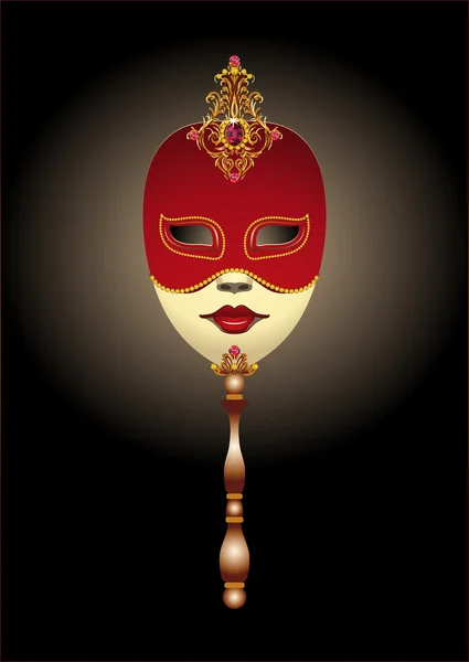 Masque de carnaval — Image vectorielle