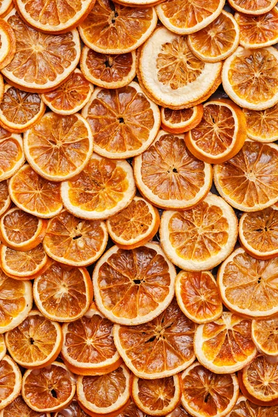 Kurutulmuş portakal ve limon dilimleri — Stok fotoğraf