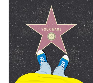 Walk of Fame Vector Template