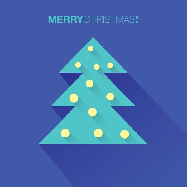 Merry Christmas Vector Template — Stock Vector