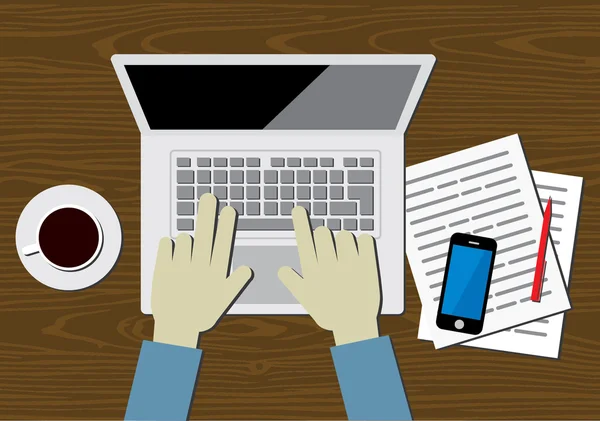 Office seti vektör şablonu