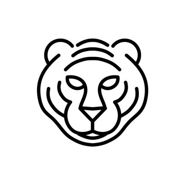 Kaplan vektör Logo yüz