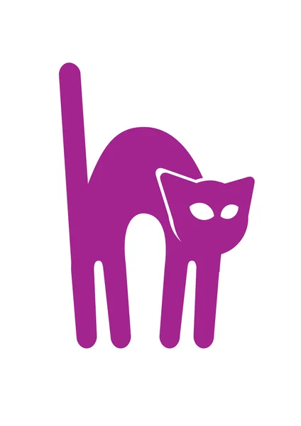 kedi logo vektör