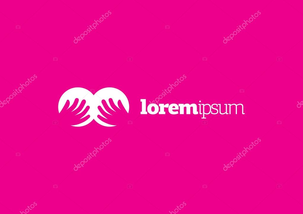 Breast Vector Logo xxx on a pink background.