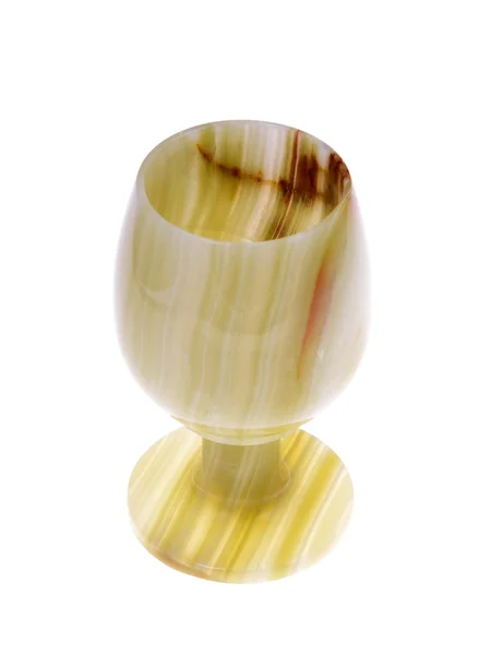 Glass carved from onyx — Stock Photo, Image