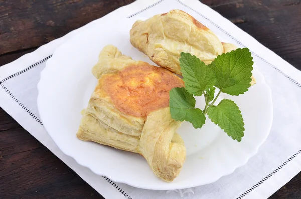 Torte di pasta sfoglia — Foto Stock