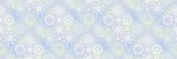 Christmas banners with snowflakes — Stock Photo, Image