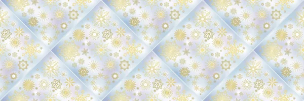 Christmas banners with snowflakes — Stock Photo, Image